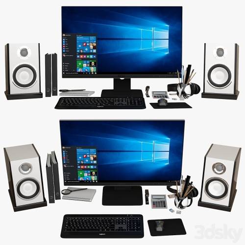 '3dsky Pro - Computer set 03'