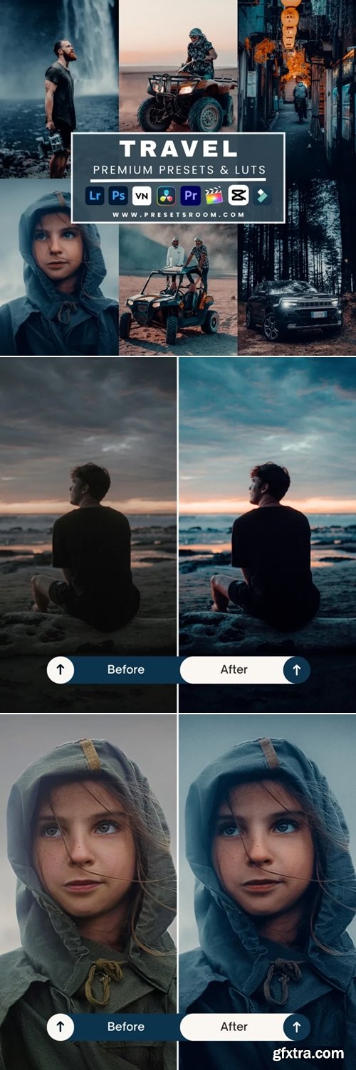 Presetsroom - Travel lightroom presets & luts collection