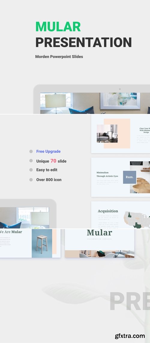 Mular Presentation Modern Business Powerpoint, Keynote & Google Slides Presentation