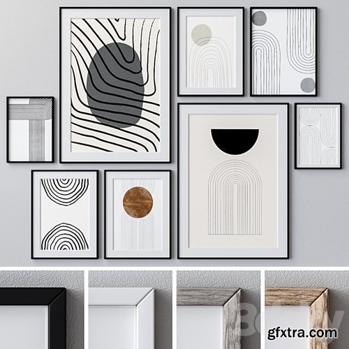 3dsky Pro - Photo Frames Set 1338