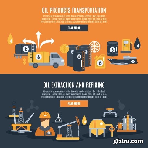 Business Process Success Elements #2 Flat Collection 25xEPS
