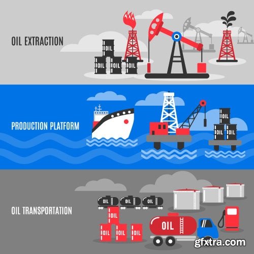 Business Process Success Elements #2 Flat Collection 25xEPS