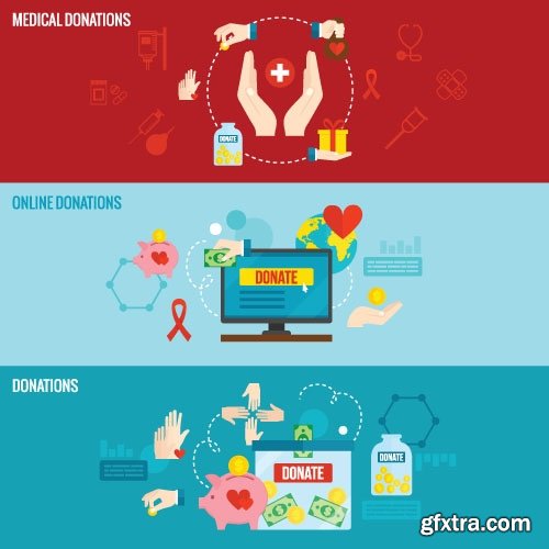 Business Process Success Elements #2 Flat Collection 25xEPS