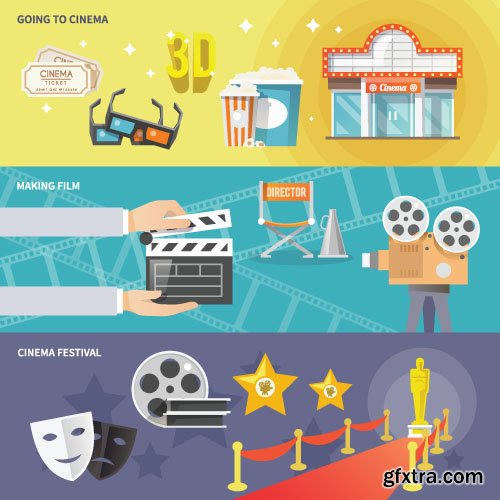 Business Process Success Elements #1 Flat Collection 25xEPS