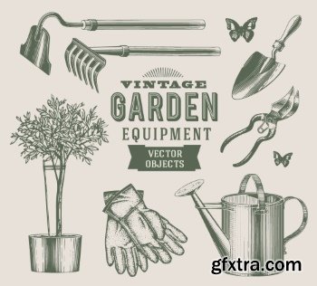 Retro &amp; Vintage Design Elements 18xEPS