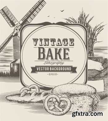 Retro &amp; Vintage Design Elements 18xEPS