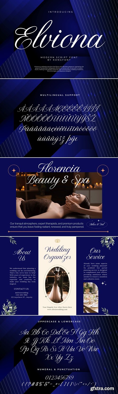 CreativeMarket - Elviona - A Modern Script Font