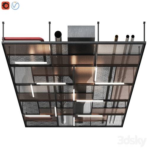 '3dsky Pro - Industrial ceiling'