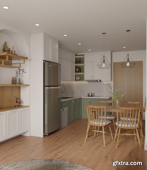 Apartment Interior Scene 05