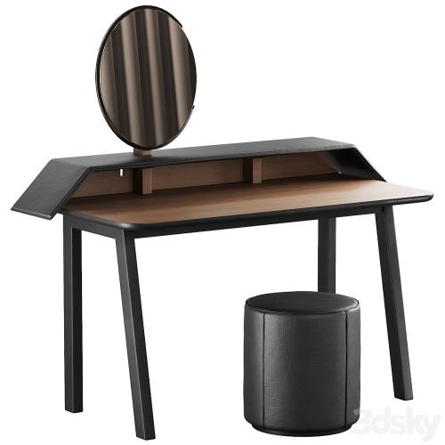 '3dsky Pro - 327 Vanity Desk 04 Tolda Desk by Miniforms and Fredericia Mono Pouf' '3dsky Pro - 327 Vanity Desk 04 Tolda Desk by Miniforms and Fredericia Mono Pouf'