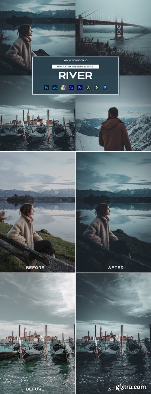 Presets.io - River Preset Collection + Luts Collection