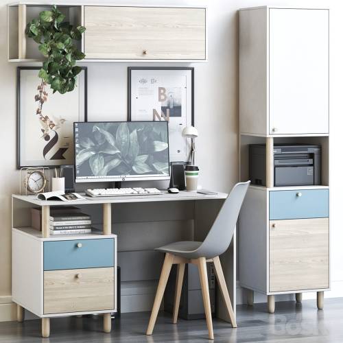 '3dsky Pro - Workplace with Deakins furniture' '3dsky Pro - Workplace with Deakins furniture'