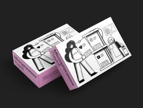 'Laboratorium - Techie illustrations' 'Laboratorium - Techie illustrations'