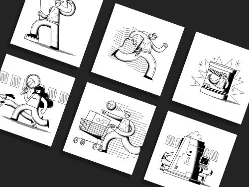 'Laboratorium - Techie illustrations'