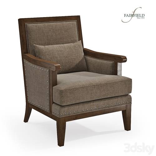 '3dsky Pro - Wood Framed Lounge Chair by Fairfield Chair' '3dsky Pro - Wood Framed Lounge Chair by Fairfield Chair'