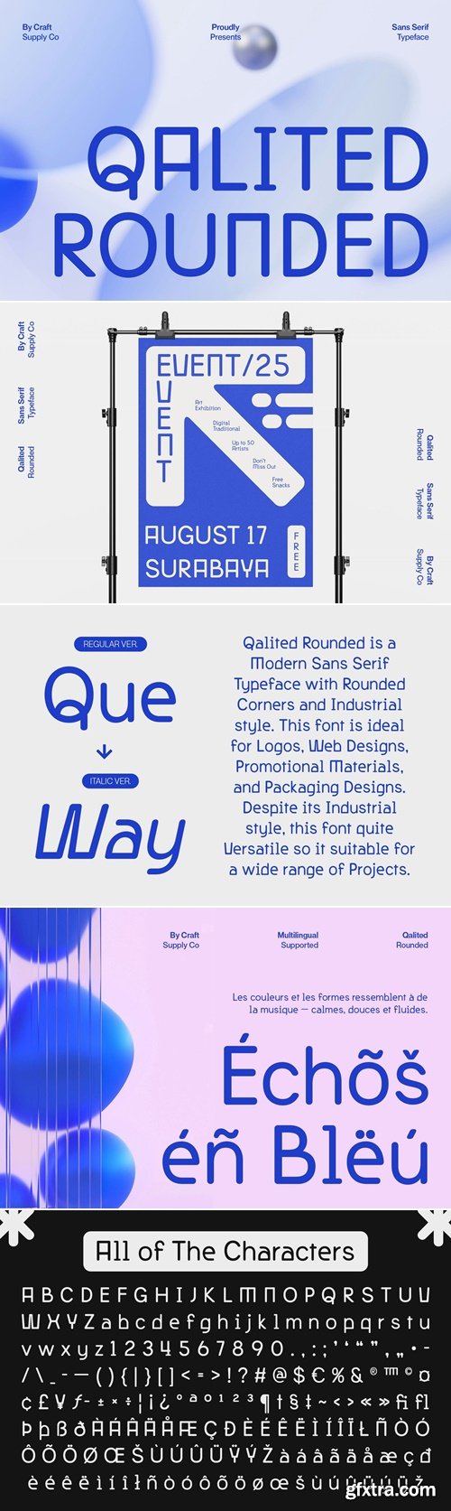 CreativeMarket - Qalited Rounded