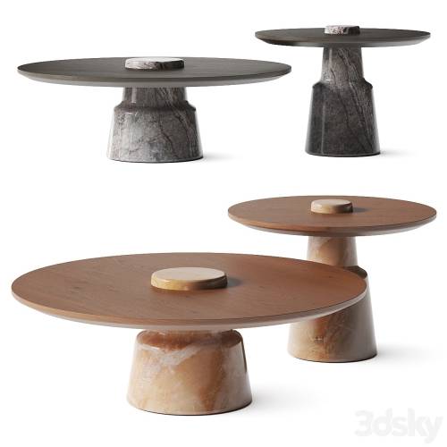 '3dsky Pro - Tacchini Mill Coffee Tables'