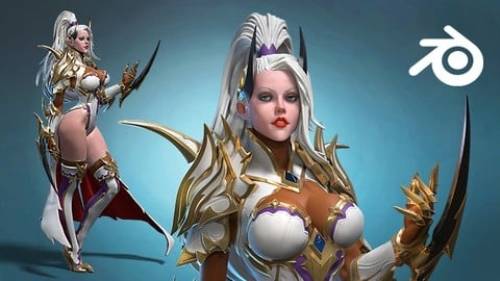 'Udemy - 3D Female Armored Assassin in Blender course'