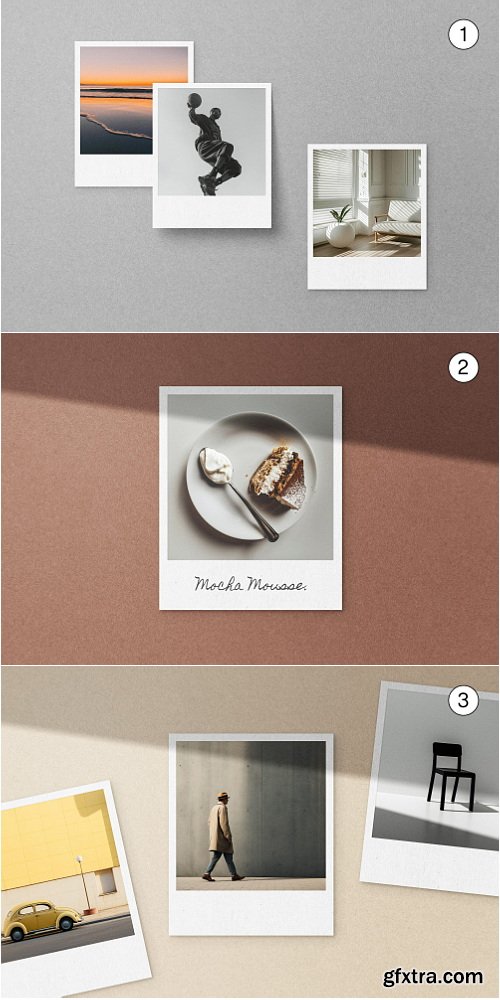 Sagemask - Polaroid Mockup Simple Scenes