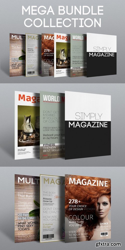 CreativeMarket - Big Bundle Magazine 212243