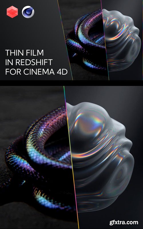 Thin Film in Redshift for Cinema 4D Thin Film in Redshift for Cinema 4D
