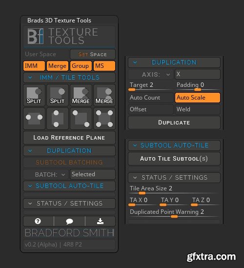 Texture Tools v2.0 - ZBrush Plugin Texture Tools v2.0 - ZBrush Plugin