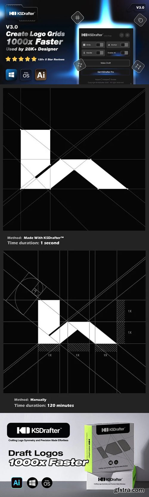 KSDrafter v2/v3 Plugin for Adobe Illustrator [Win/Mac]