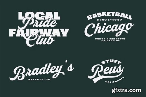 CreativeMarket - Nineties Party Club | Retro Font Duo