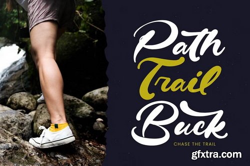 CreativeMarket - Drink South Bold Calligraphy Font