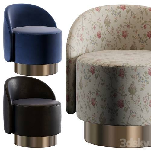 '3dsky Pro - Tacchini PASTILLES Small armchair'