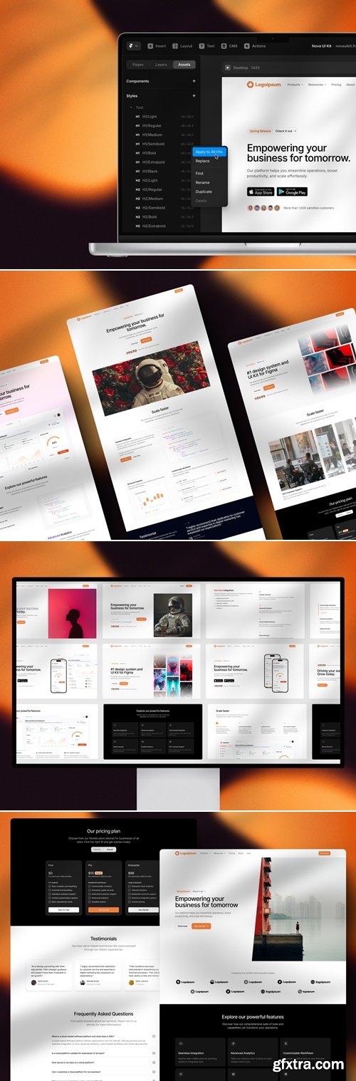 Nova UI Kit - Framer