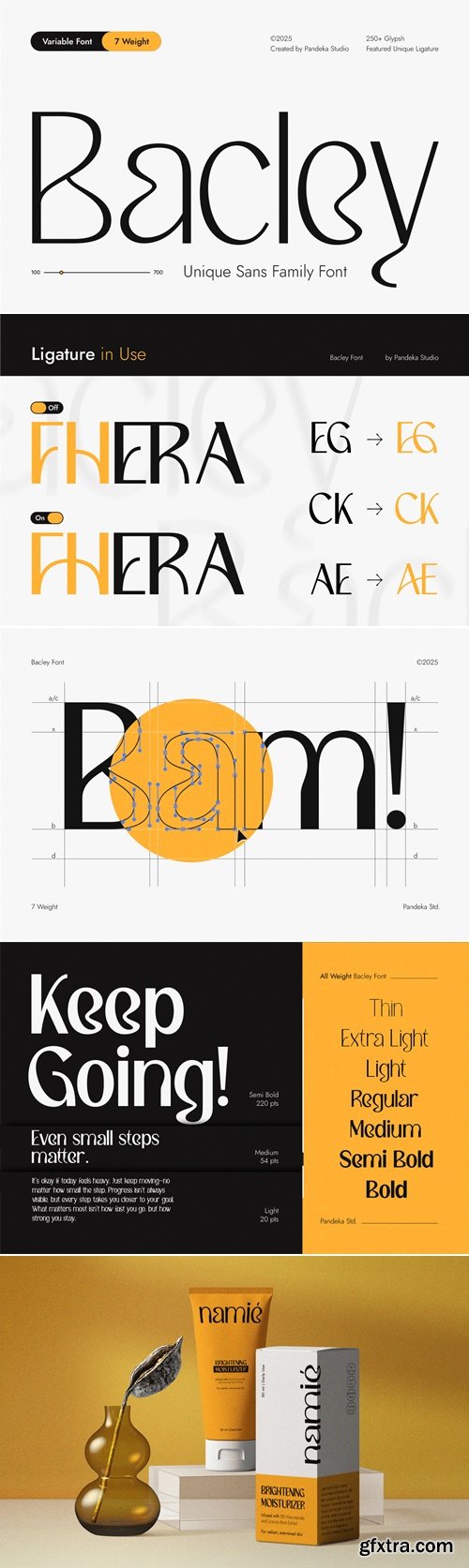 CreativeMarket - Bacley - Modern Elegant Sans