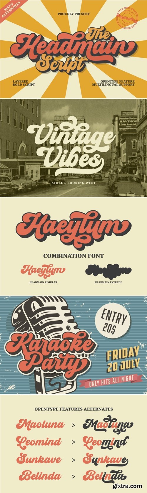 Headmain Font
