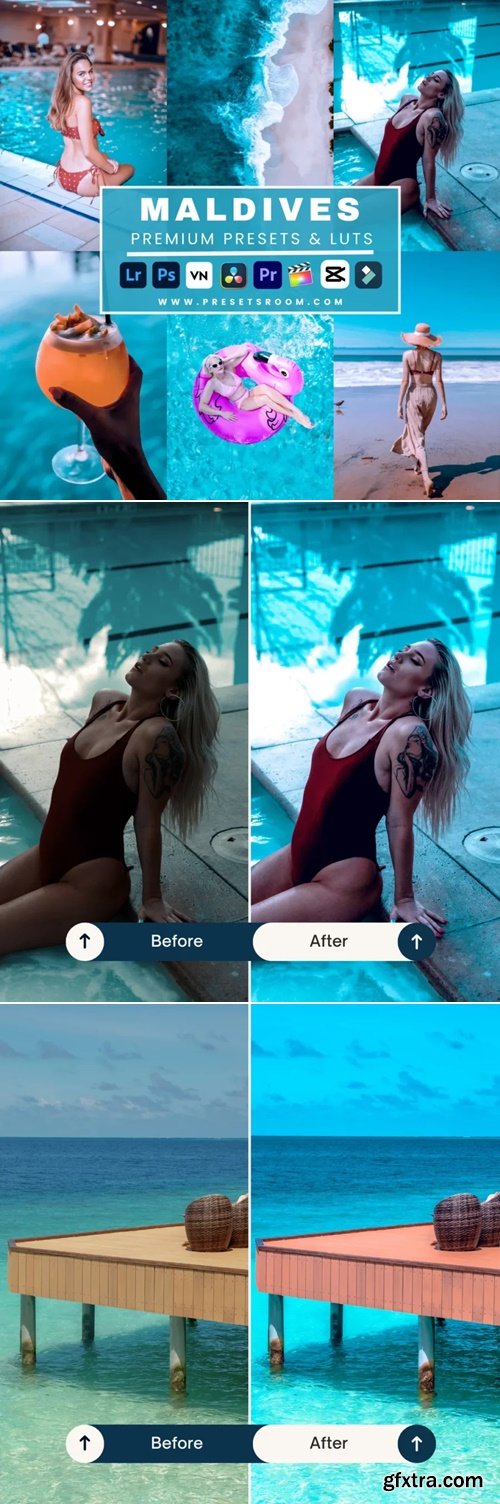 Presetsroom - Maldives lightroom presets & luts collection