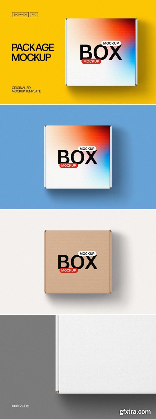 Pixelbuddha - Package Mockup 3605