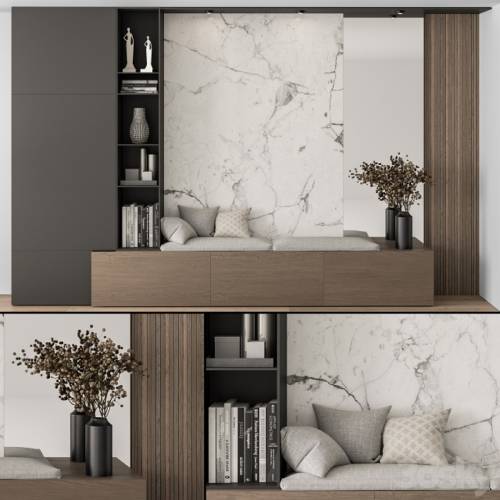 '3dsky Pro - Hallway 30 - Stone and Wood Entrance'