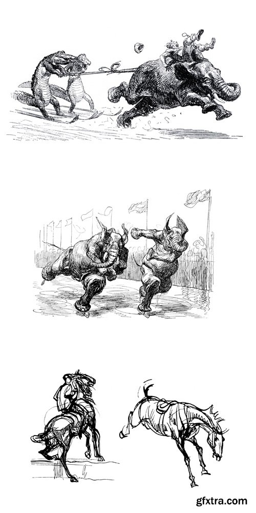 Gumroad - Marshall Vandruff - Drawing Lessons from Heinrich Kley