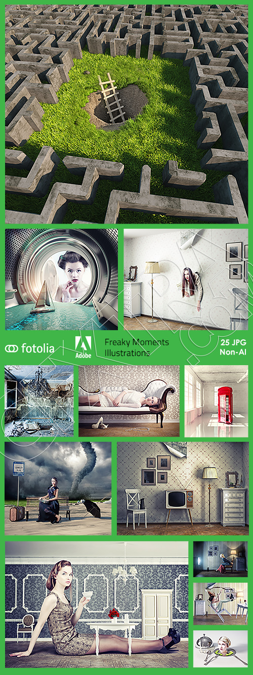 Freaky Moments Illustrations 25xJPG Freaky Moments Illustrations 25xJPG