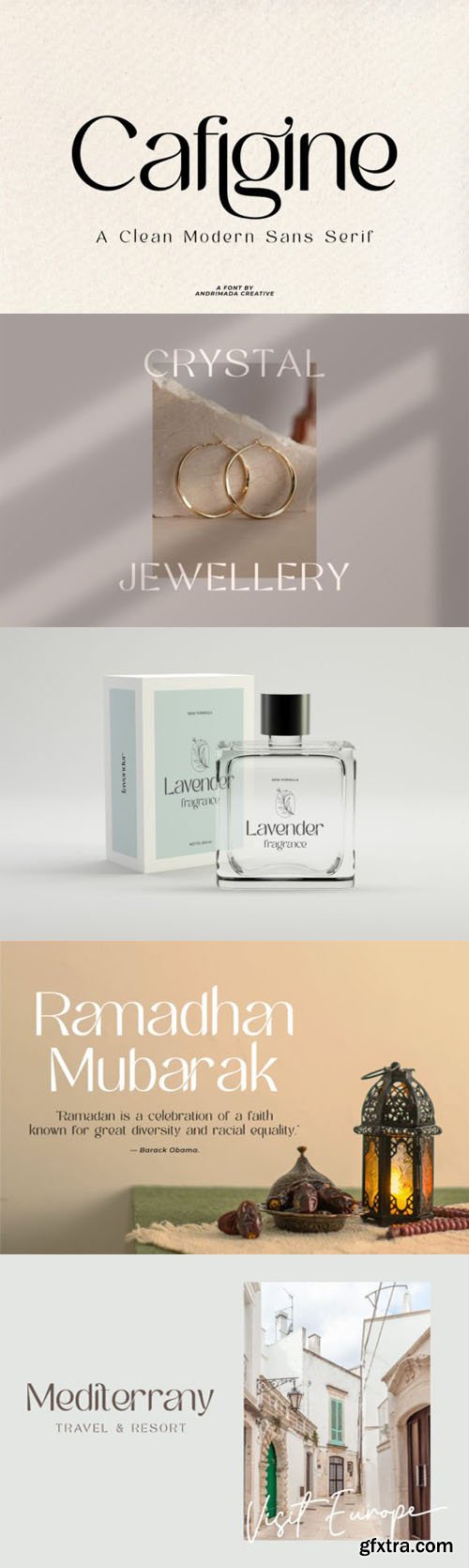 Cafigine - Modern Sans Serif Font Cafigine - Modern Sans Serif Font