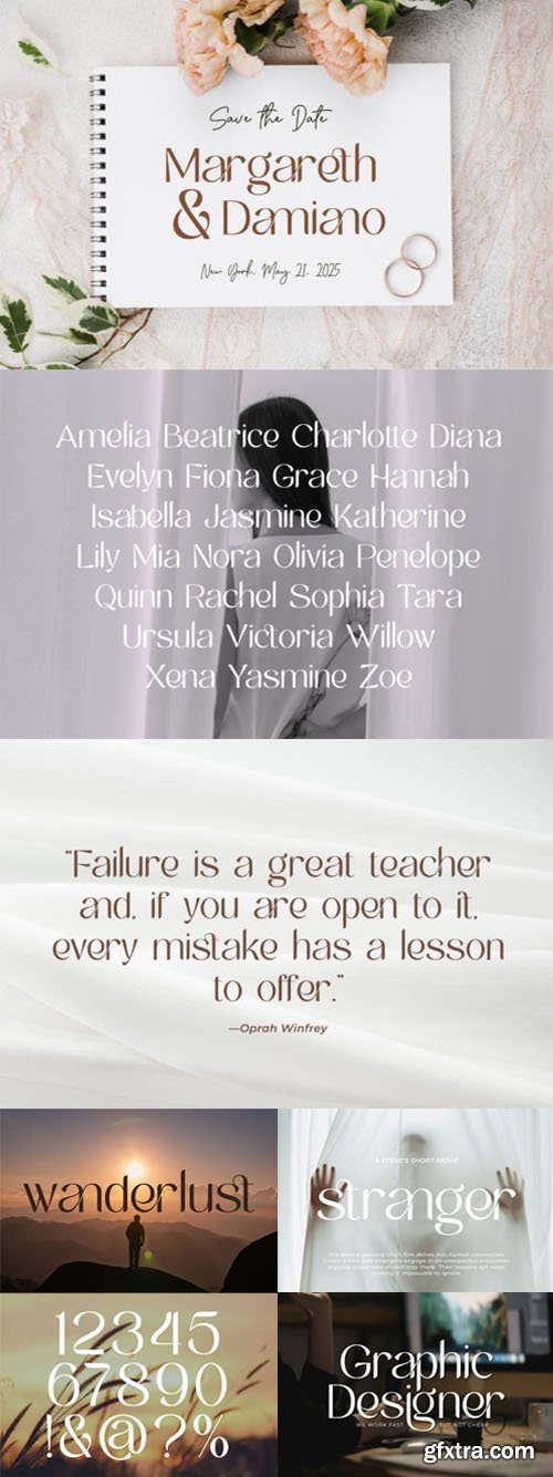 Cafigine - Modern Sans Serif Font Cafigine - Modern Sans Serif Font