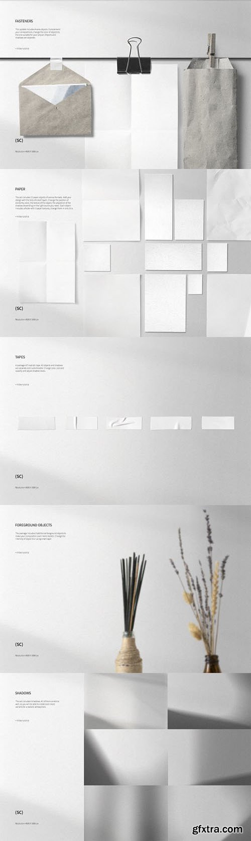 Mood board Scene Creator PSD Templates Mood board Scene Creator PSD Templates