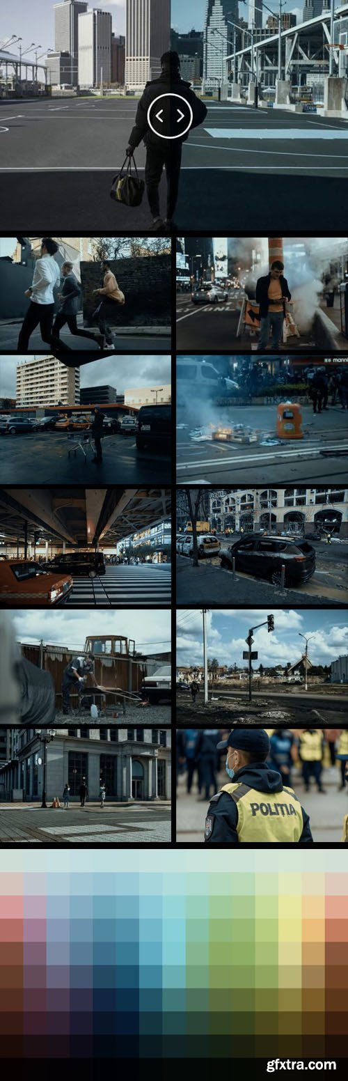 Dope Thief LUTs Preset - Suspenseful Cool Tone Grading Dope Thief LUTs Preset - Suspenseful Cool Tone Grading