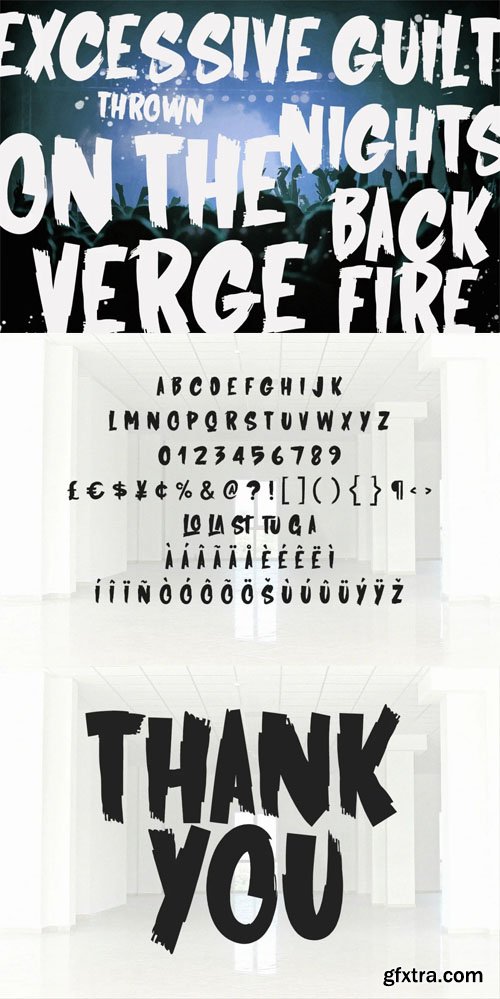 Lampur Sigmao - Allcaps Brush Display Font Lampur Sigmao - Allcaps Brush Display Font