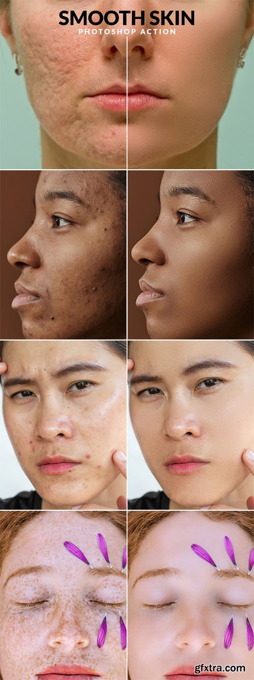 High End Smooth Skin Retouch Actions for Photoshop High End Smooth Skin Retouch Actions for Photoshop