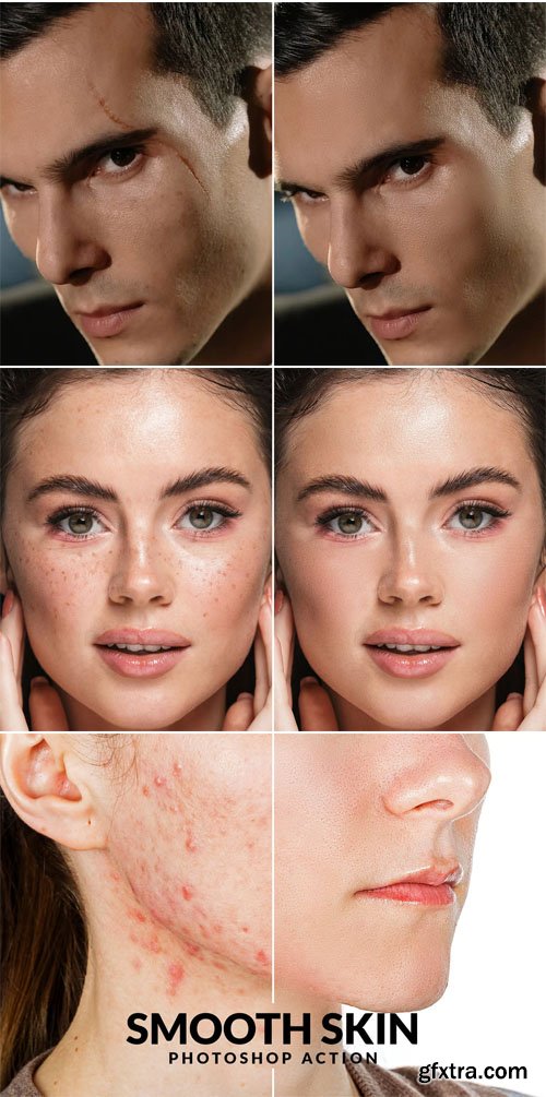 High End Smooth Skin Retouch Actions for Photoshop High End Smooth Skin Retouch Actions for Photoshop