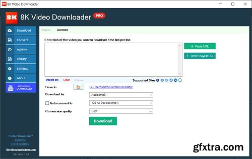 8K Video Downloader Pro 16.7