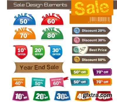 Text Box, Ribbon & Banner Collection 25xEPS