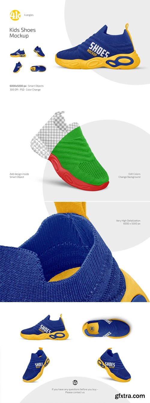 YellowImages - Kids Shoes Mockup Set 147984