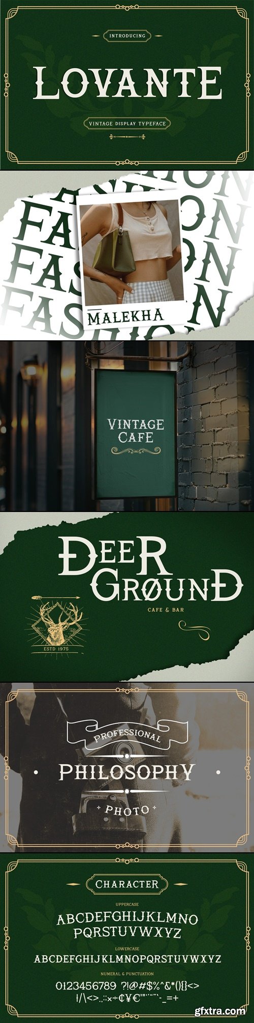 Lovante - Vintage Display Serif Font