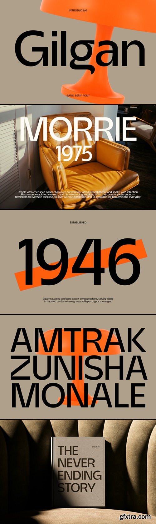 CreativeMarket - Gilgan - Modern Sans